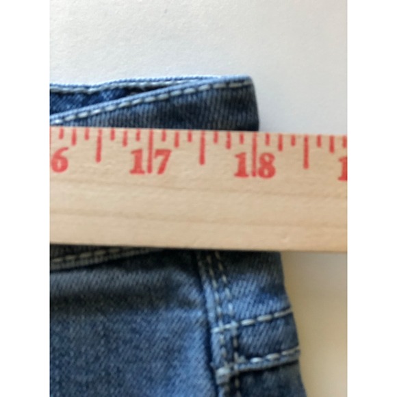 TK Axel Jeans Mens 36x30 Slim Bootcut Denim Distressed Light Wash - Picture 7 of 11